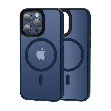 Protector Armor Frost con carga inalambrica para Iphone 11 Blue