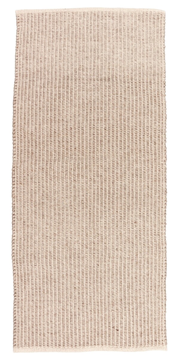 Alfombra FLATSIV 65x140 lana beige 