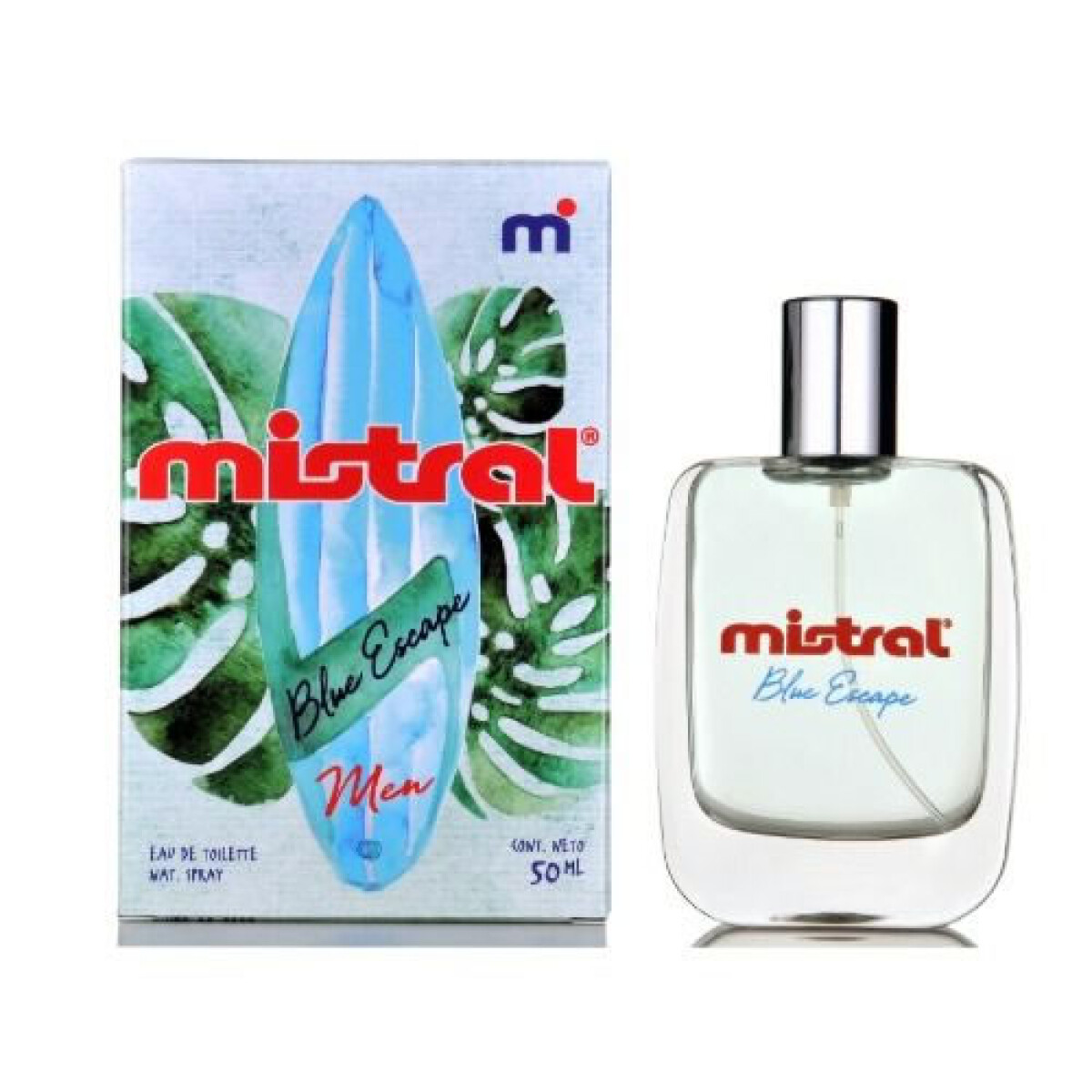 Fragancia Mistral Blue Escape EDT 50ml – Perfume masculino