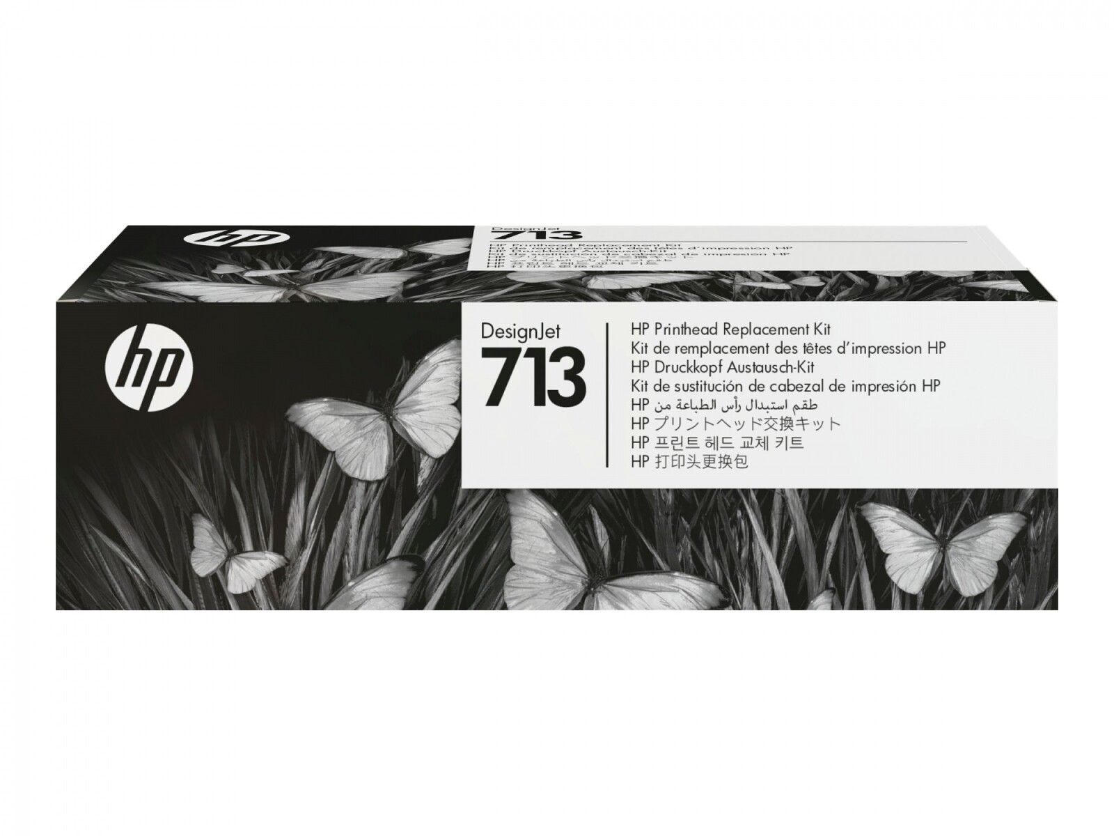 HP 713 - Paquete de 4 - amarillo, cián, magenta, negro pigmentado - original - DesignJet - kit de recambio de cabezal de impresi 