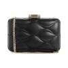 Small Leather Goods Isa Minaudiere Black