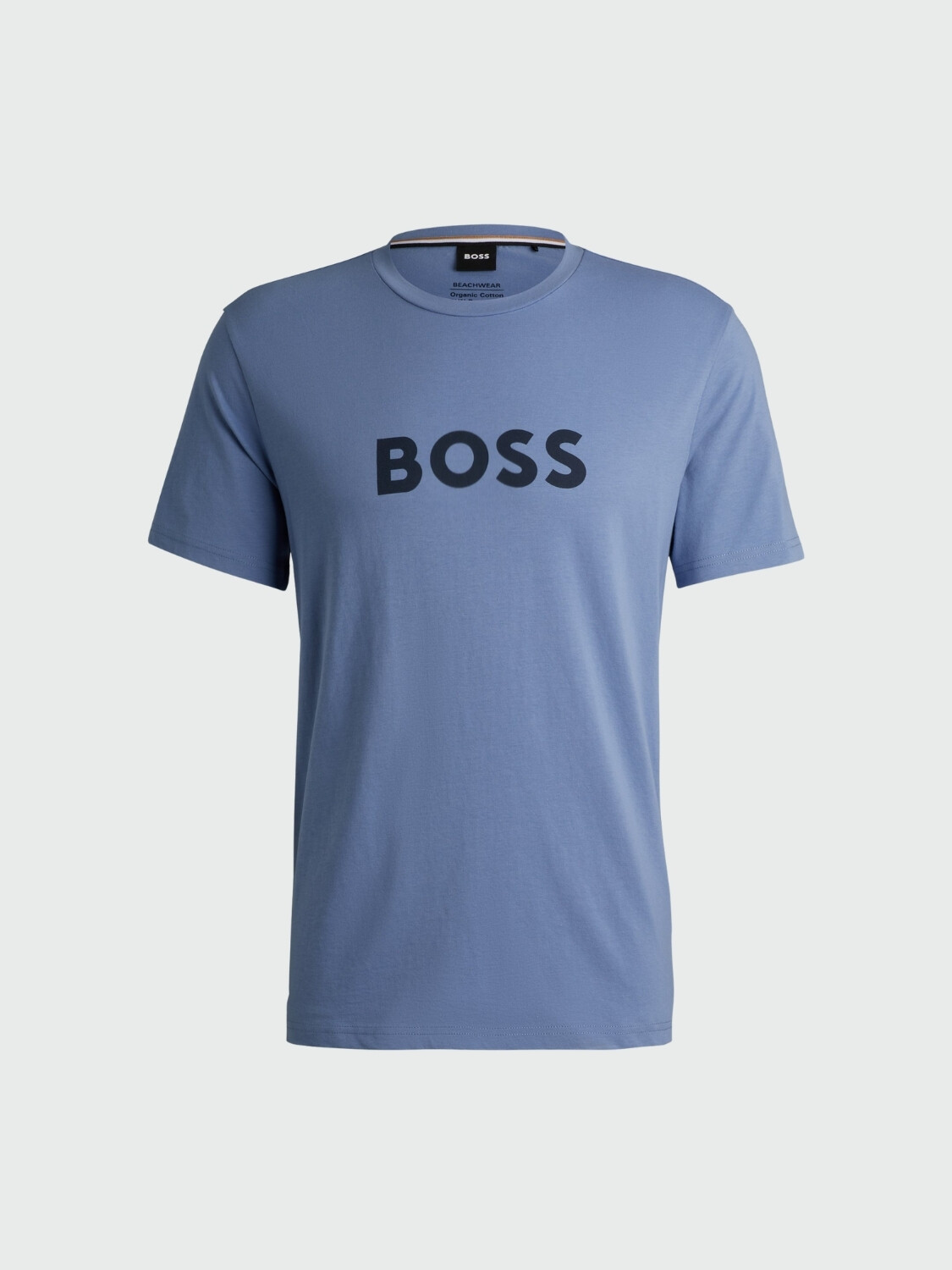BOSS - Remera de playa Celeste