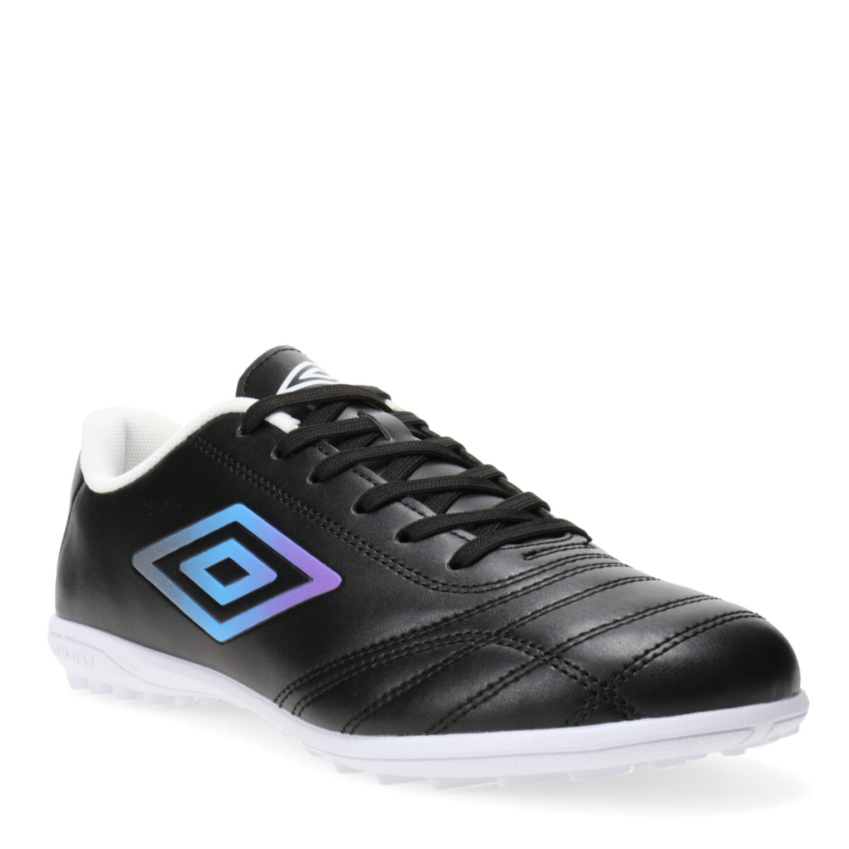 Championes de Hombre Umbro Futbol 5 Classico II TF - Negro - Reflectante 