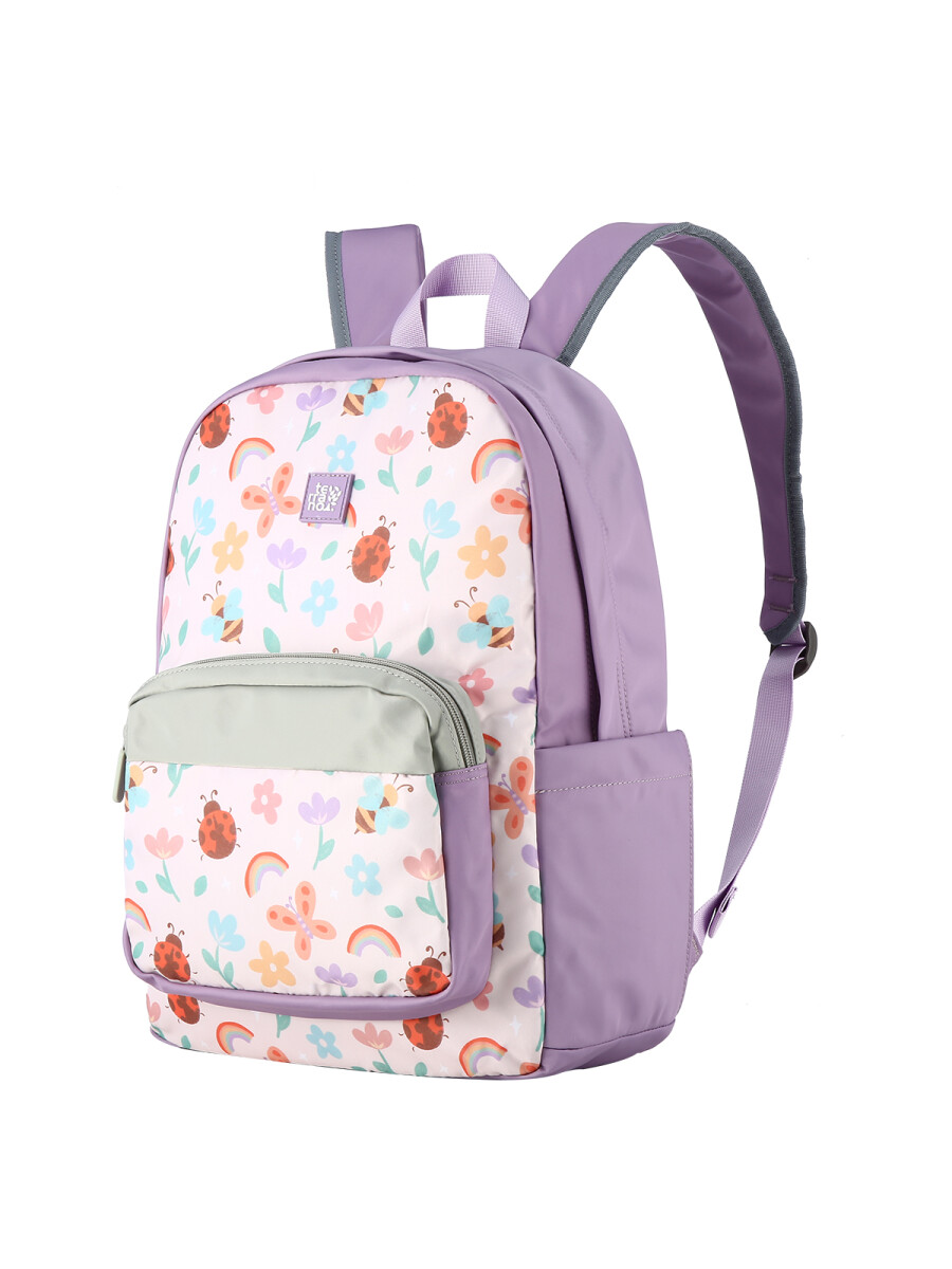 Mochila Kids - Purple Flower 