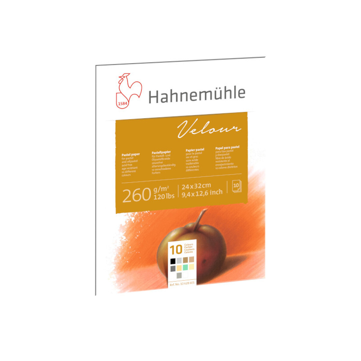 Papel pastel Velour A4 - Hahnemühle 