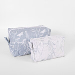 Set x2 Necessaires Quinn Colección Amelia Toile Celeste
