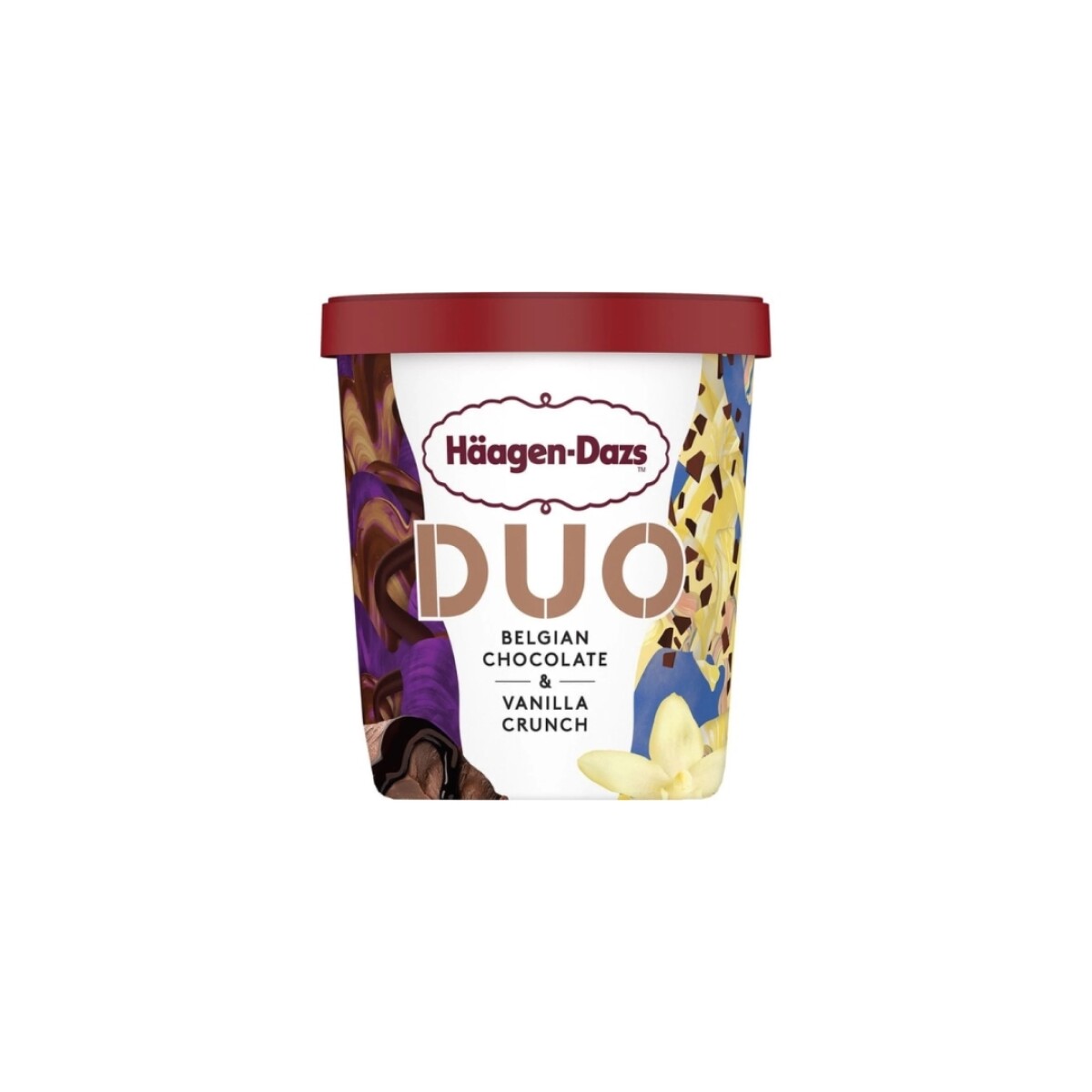 Helado Duo Chocolate y Crema Haagen Dazs - 473 ml 