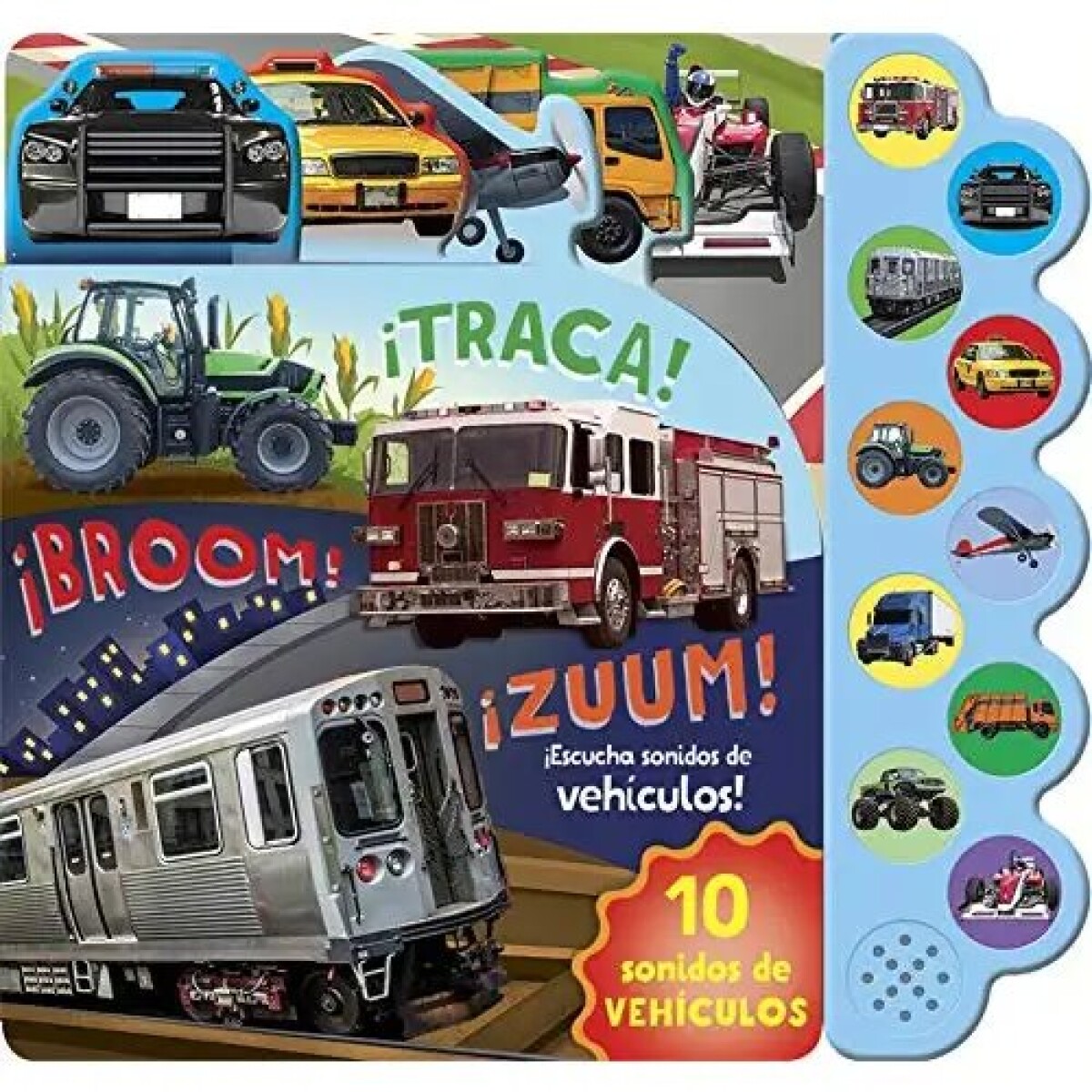 10 SONIDOS DE VEHICULOS. ¡TRACA ! ¡BROOM! ¡ZUUM! 
