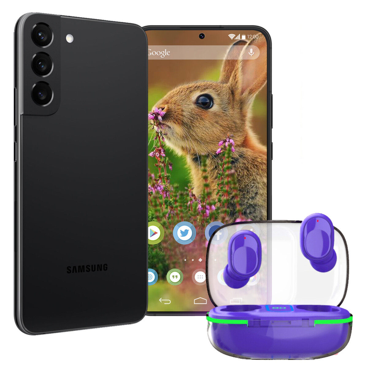 Samsung Galaxy S22 Plus 8/128 Gb 5g + Regalo - NEGRO 