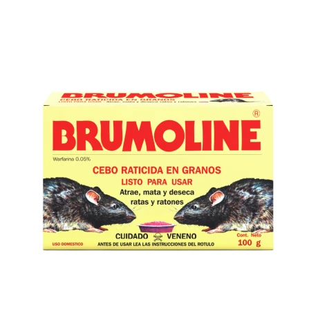 CEBO PARA RATAS BRUMOLINE 100 GRS CEBO PARA RATAS BRUMOLINE 100 GRS