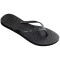 Sandalias de Mujer Havaianas Fantasia Gloss Negro - Gris
