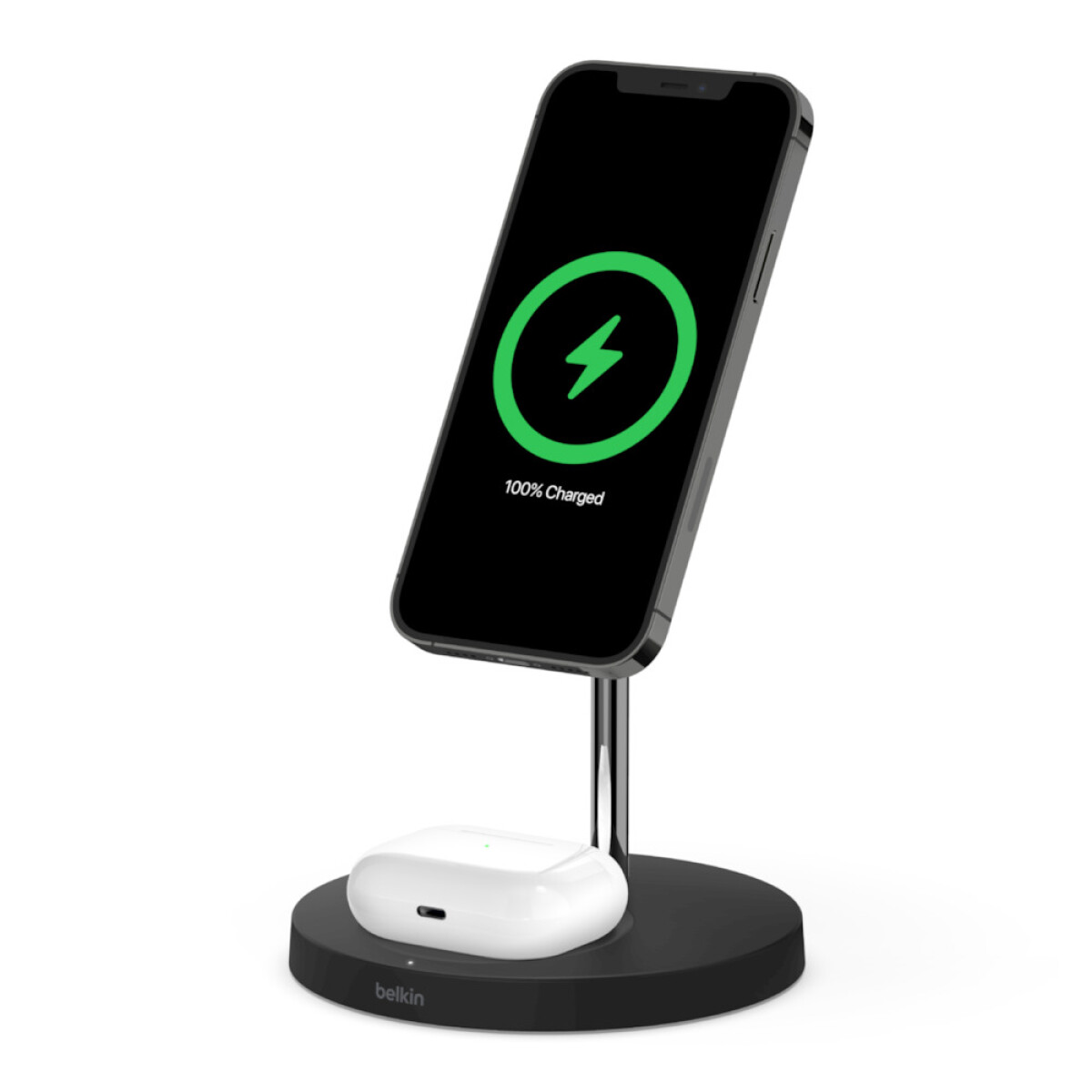 Boost charger pro wireless charger 2-in-1 with magsafe belkin - Negro 