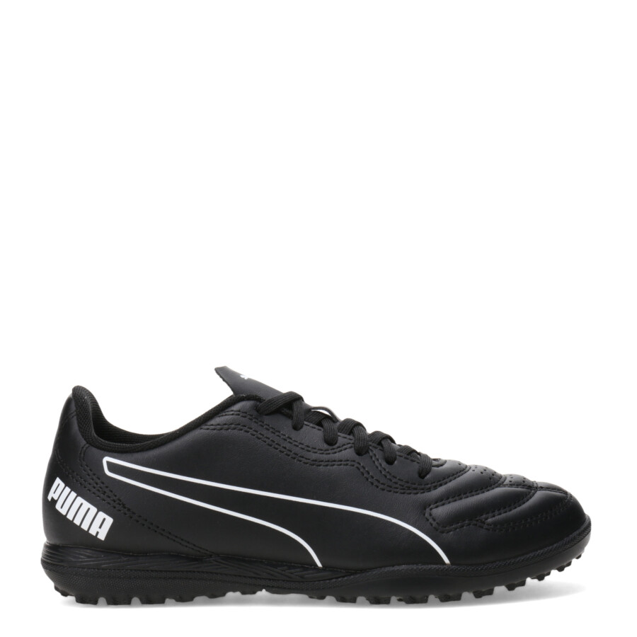 Championes de Niños Puma Futbol Classico Tt Jr Negro - Blanco
