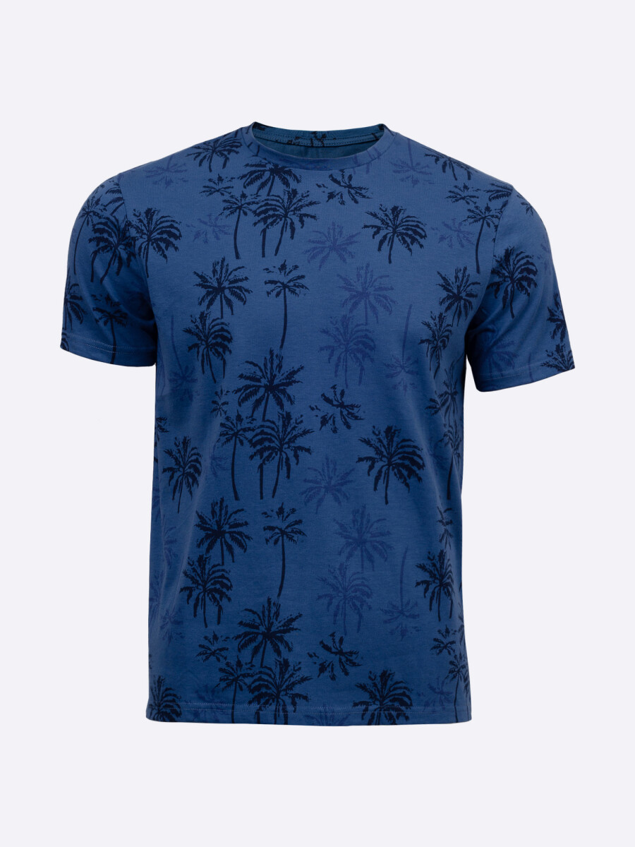 T-shirt full print tropical 