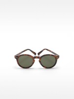 Gafas De Sol Redondas Carey marron