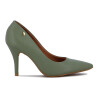 Vizzano Zapato Clasico Dama Punta Fina Taco Alto Lxv Verde