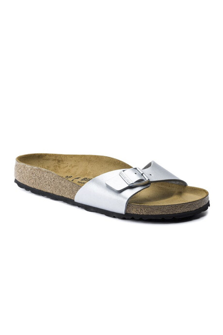 Sandalia Madrid Birko Flor - Estrecho Silver