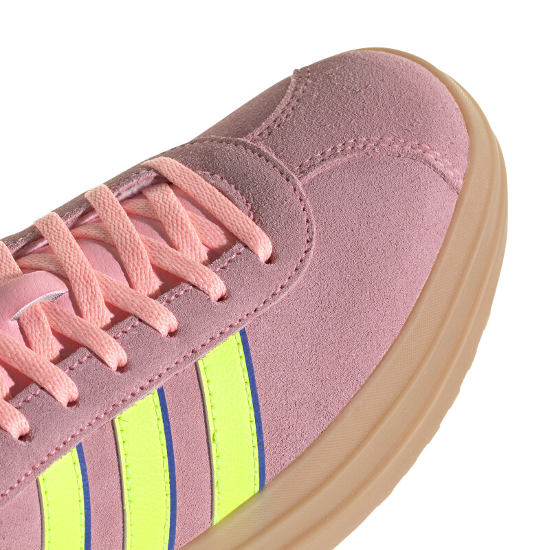 Championes de Mujer Adidas VL Court Bold Rosado - Amarillo Flour
