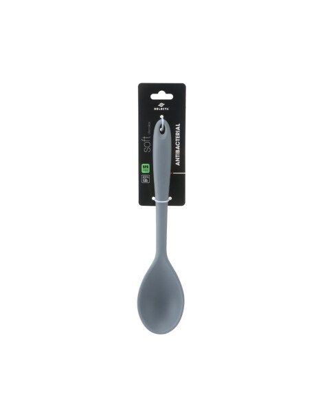 CUCHARA 26X6CMS SILICONA GRIS CUCHARA 26X6CMS SILICONA GRIS