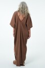 VESTIDO LARGO Marron