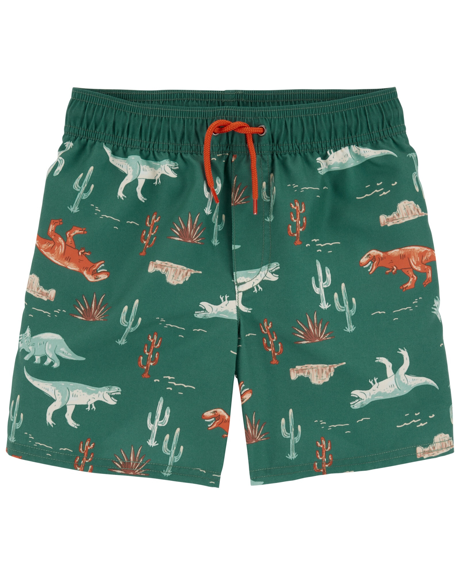 Short de baño con protección UPF 50+ diseño dinos Short de baño con protección UPF 50+ diseño dinos