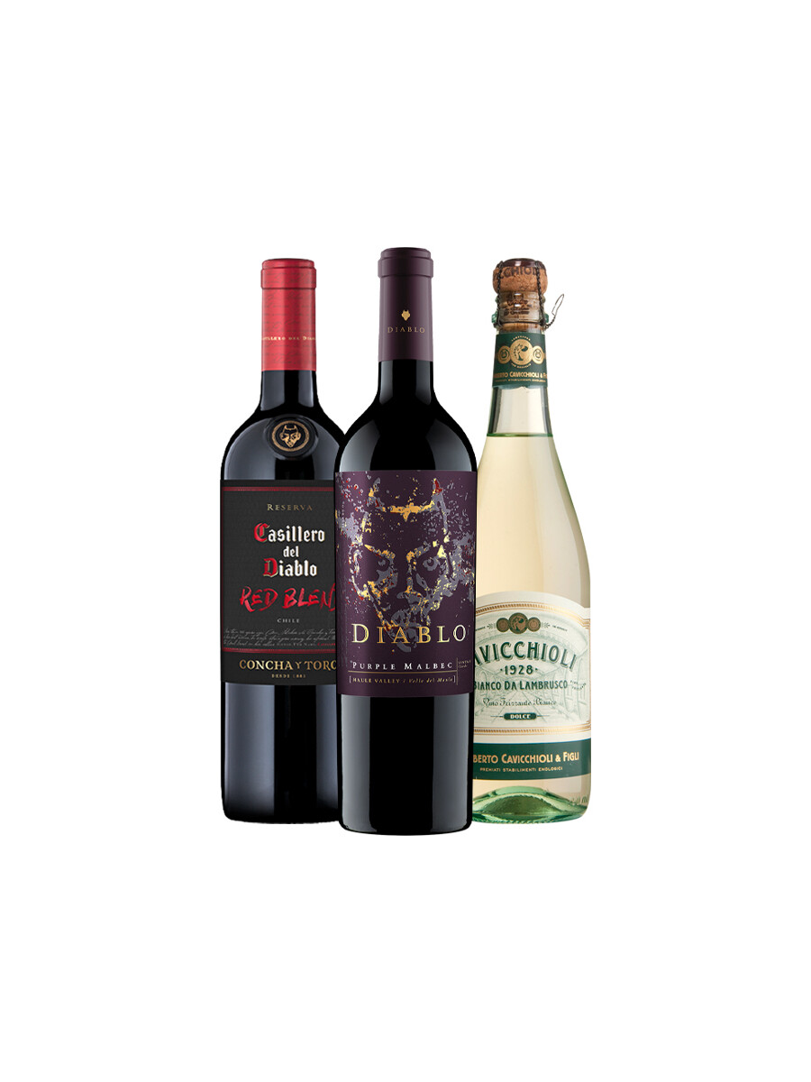 Pack Bacán Selección Nostalgia - Party Night x3 vinos Pack Bacán Selección Nostalgia - Party Night x3 vinos
