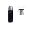 TER75 Termo De Ac. Inox. Doble Pared 750 Ml Hudson - Negro