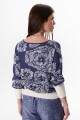 SWEATER FLOR BLINK AZUL
