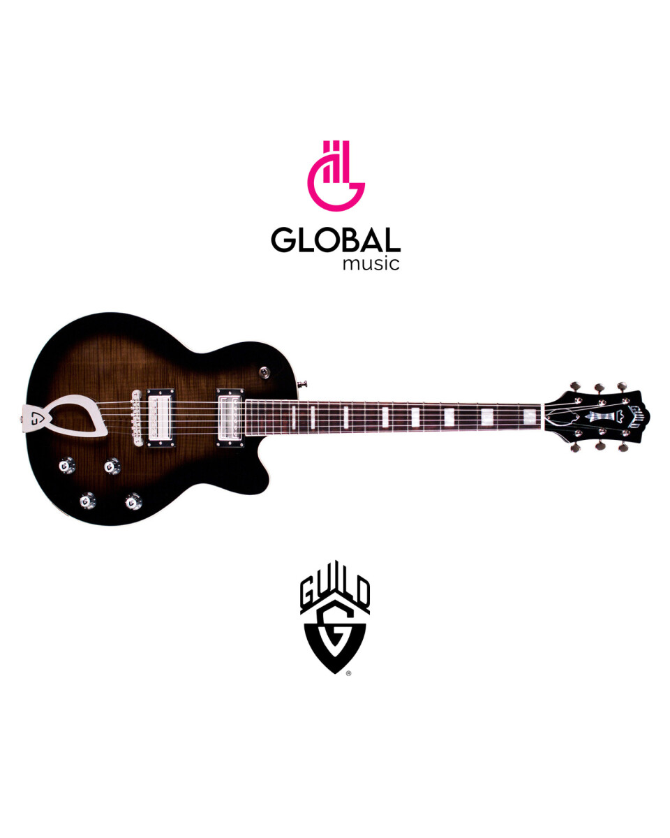 Guitarra Guild Aristocrat HH Trans Black Burst 