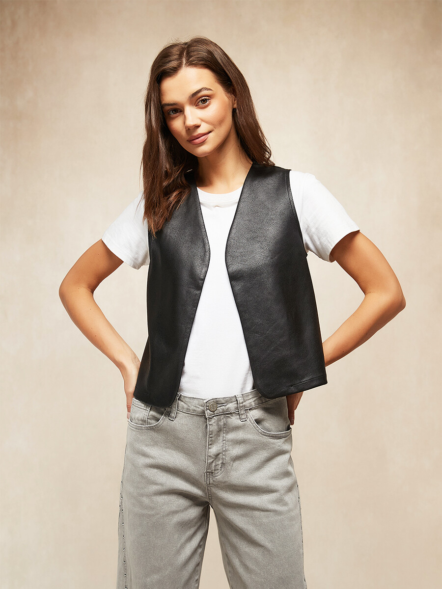 CHALECO CLARI - NEGRO 