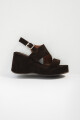 Sandalia Camelia Marron