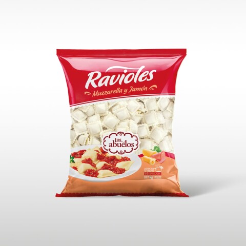 Ravioles de Jamon y muzzarella Los Abuelos 1 KG Ravioles de Jamon y muzzarella Los Abuelos 1 KG