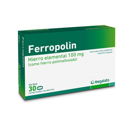 Ferropolin 30 Comprimidos Hierro Ferropolin 30 Comprimidos Hierro