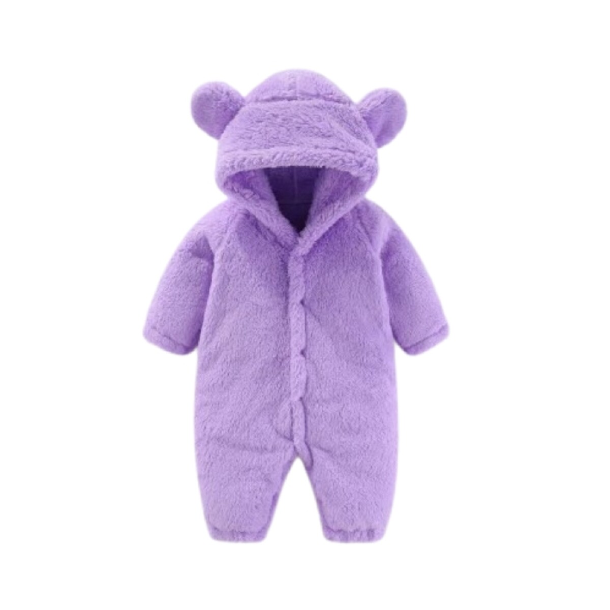 Body Oso tela polar 9 meses - Violeta 
