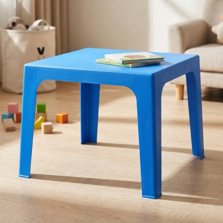 Mesa infantil 54x54x46 cm AZUL