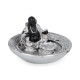 PORTAINCIENSO PLATO Gp076/buda Plateado 9cm