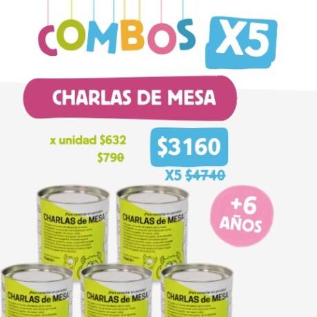 CHARLAS X 5 CHARLAS X 5