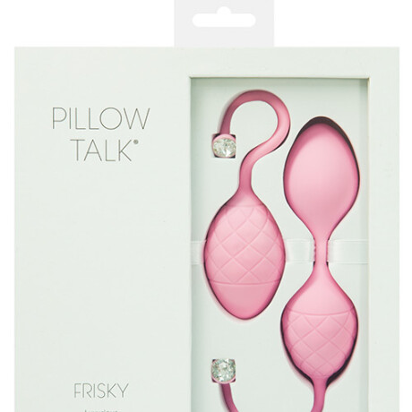 Bolas para Ejercicios Kegel Pillow Talk Rosa con Cristal de Swarovski Bolas para Ejercicios Kegel Pillow Talk Rosa con Cristal de Swarovski