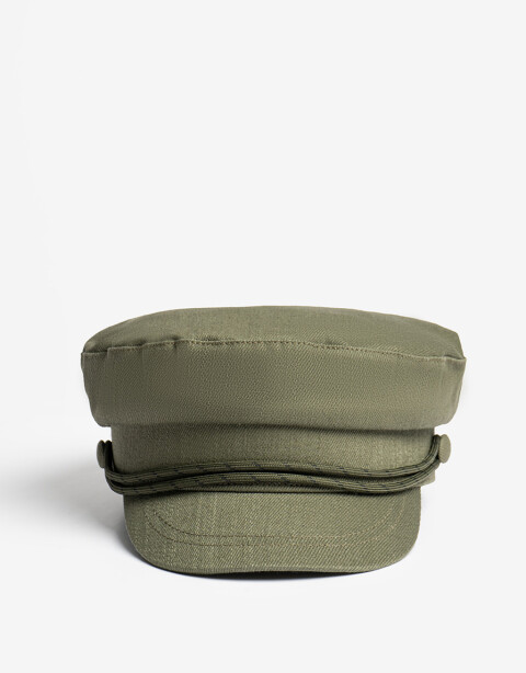 Boinas Boina De Algodón - Verde Militar