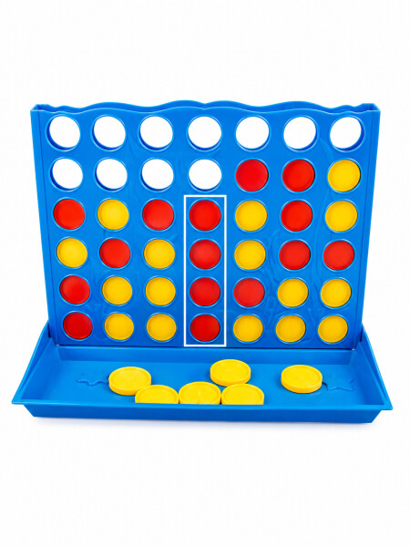 JUEGO 4 EN LINEA MULTICOLOR