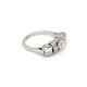 Anillo En Oro 18K, Platino Y Brillantes Anillo En Oro 18K, Platino Y Brillantes