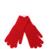 Guantes de punto tejido Rojo