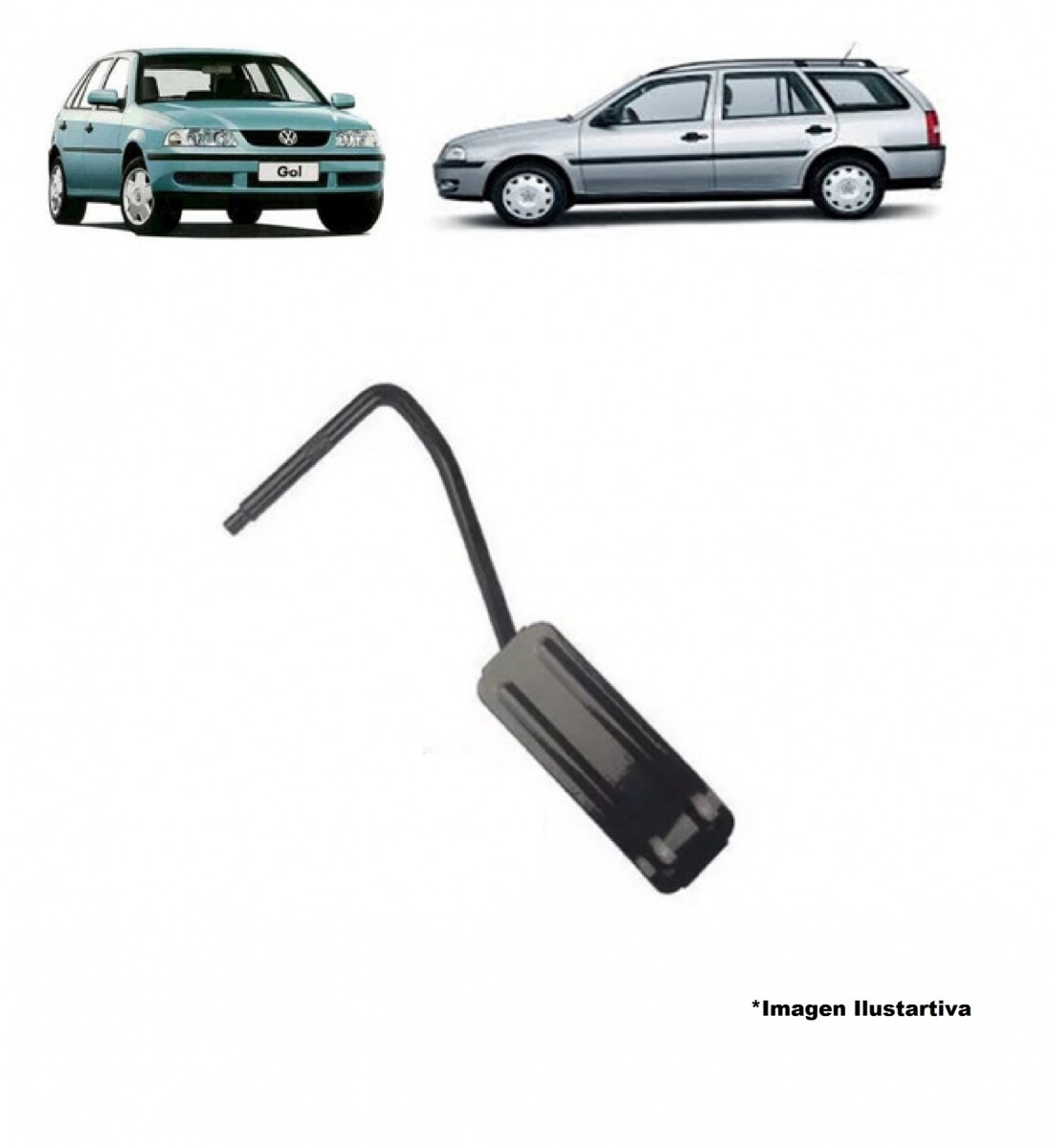 PEDAL DE ACELERADOR GOL / AMAZON / PARATI / SAVEIRO G1 