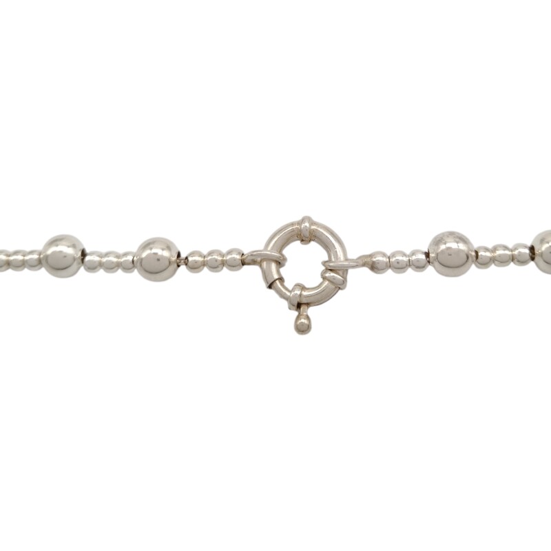 Cadena Bolitas-Plata 925-Sin Piedra-CD3154 sinpiedra