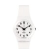 Reloj Swatch SO28W107 en siliocona blanca Blanco