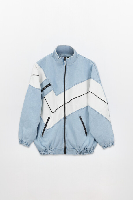 Campera Olímpica Denim Soft Classic Blue