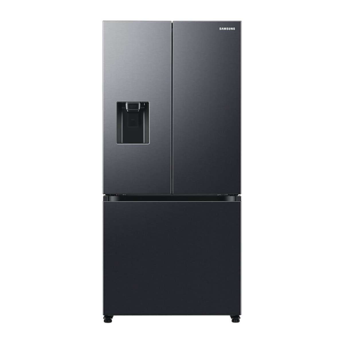 Heladera Samsung French Door 495 L Negra Con Dispensador De Agua Y Smartthings - Rf50C532Eb1 