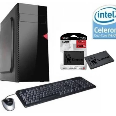 Equipo Nuevo Celeron Quad Core + Disco Ssd de 240GB 001