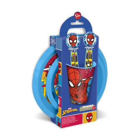 Set x 5 Bazar Infantil Spiderman Easy U