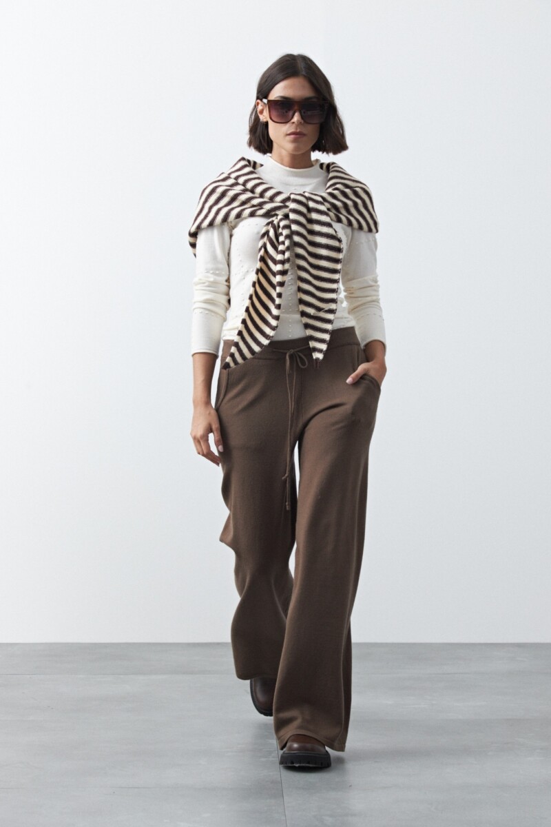 PANTALON CIRCI Marrón oscuro